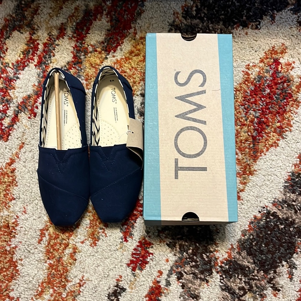 Toms Navy Shoes